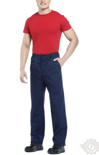 Брюки "Гарант" синие