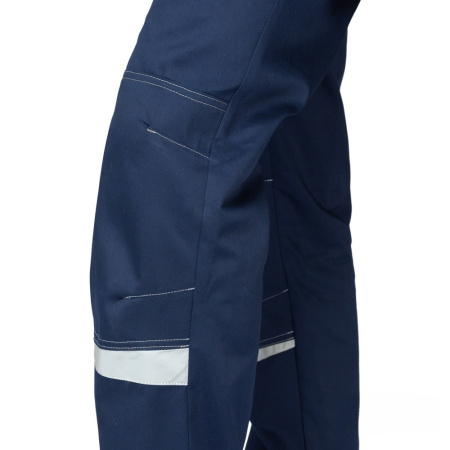 Комбинезон мужской летний "Профессионал" тёмно-синий/тёмно-серый