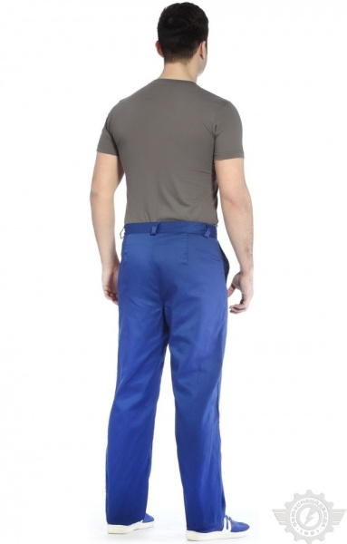 Костюм "Труд", куртка, брюки, василек-серый