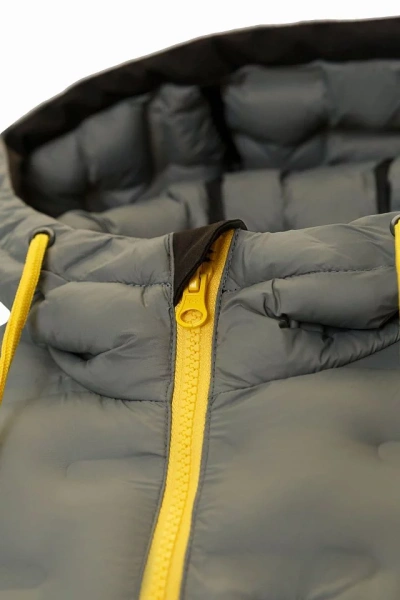Куртка ЮНИОНВОРКВЕАР (UNIONWORKWEAR) Термал стич т.серая/черная