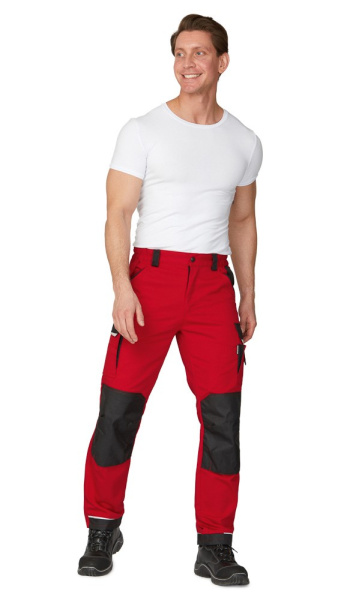 Брюки мужские "Сюрвейер" красный/чёрный