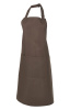 Фартук «BARISTA» с нагрудником, цвет chocolate (темно-коричневый)
