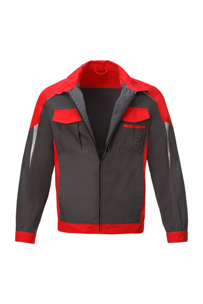 Костюм "STATUS" NEW (Статус), куртка, брюки, графит красный