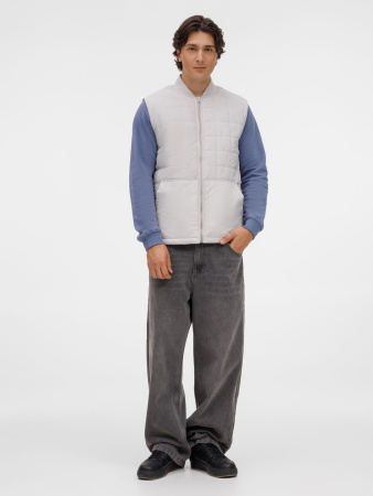 Жилет унисекс Warmbridge, светло-серый