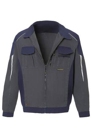 Костюм STATUS COTTON (СТАТУС КОТТОН) графит/т.синий, куртка, брюки