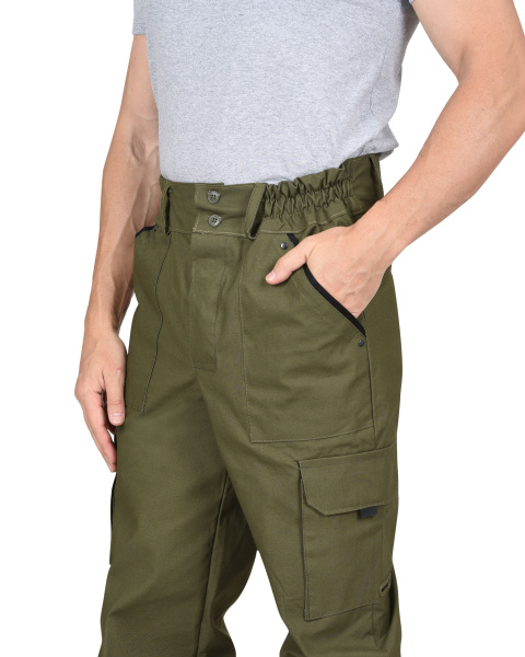 Брюки ГЕО (п-но палаточн.пл.260), хаки