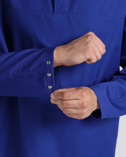 Костюм мужской ХАССП-Стандарт NEW (тк.Смесовая,160), васильковый