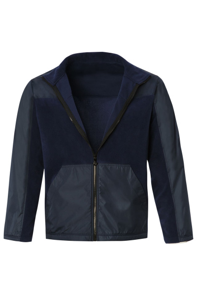 Толстовка СПЕЦ комбинированная темно-синяя