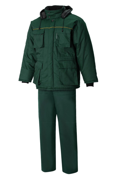 Костюм ЭКСПЕРТ-К НЬЮ утепленный ткань Оксфорд темно-зеленый