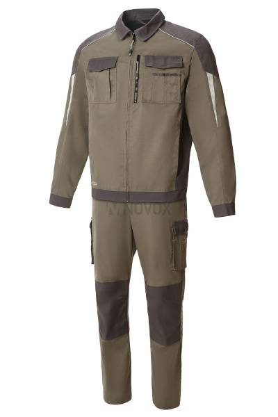 Костюм "STATUS" NEW (Статус), куртка, брюки, серый хаки графит