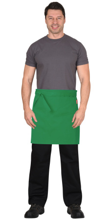 Фартук БАРИСТА зеленый