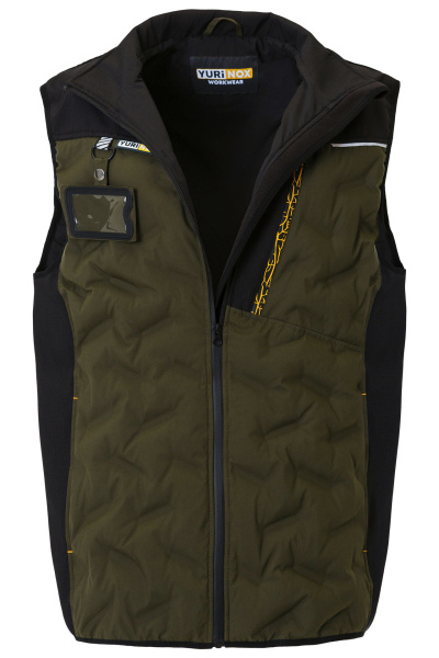 Жилет ЮРИНОКС (YURINOX) ФЬЮЖН демисезонный хаки/черный