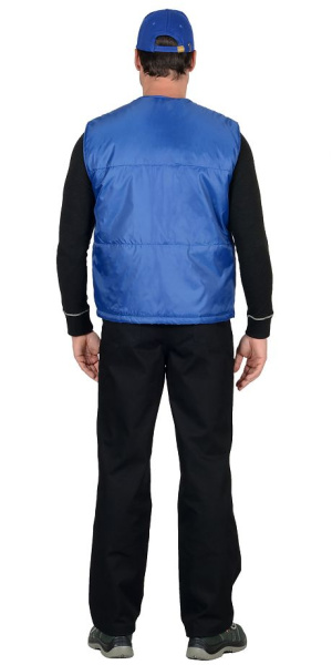 Жилет "КАССИР",васильковый