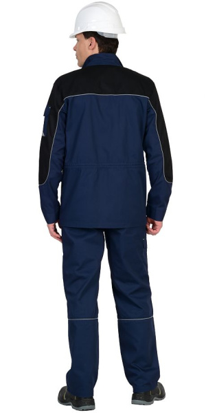 Костюм "Фотон" куртка (чз), п/к, т.синий