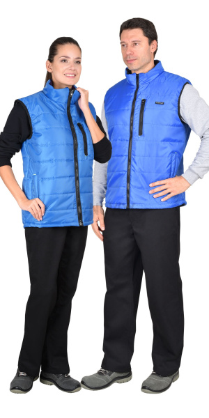 Жилет "МОДЕРН", василек