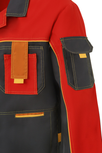  Костюм Профессионал-2 GENESIS (Генезис) графит/красный