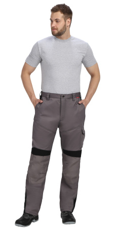 Брюки ЦИТРИН ср.серый с черным