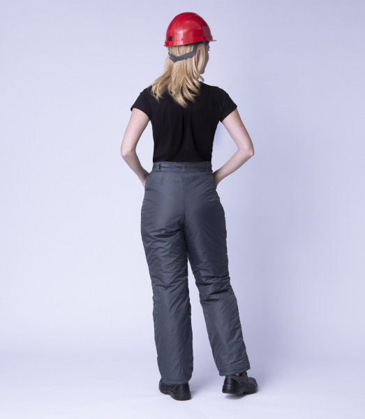 Брюки зимние женские Снежана (тк.Дюспо), т.серый