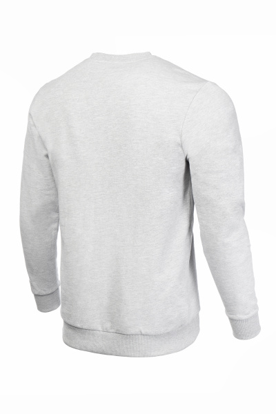 Толстовка серый меланж