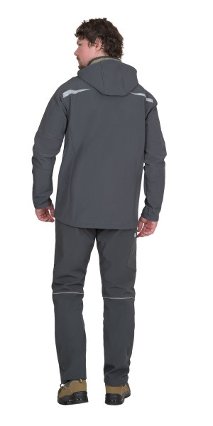 Куртка СПЕЙС софтшелл т.серая (ЧЗ)