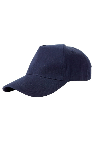 Бейсболка классическая цвет темно-синий