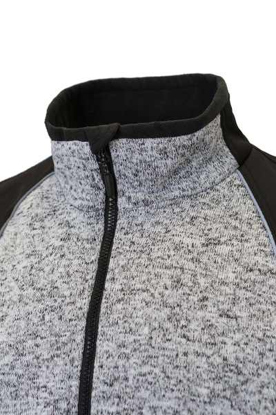 Джемпер ЮНИОНВОРКВЕАР (UNIONWORKWEAR) трикотажный 0063 серый/черный