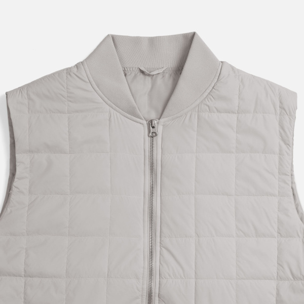 Жилет унисекс Warmbridge, светло-серый