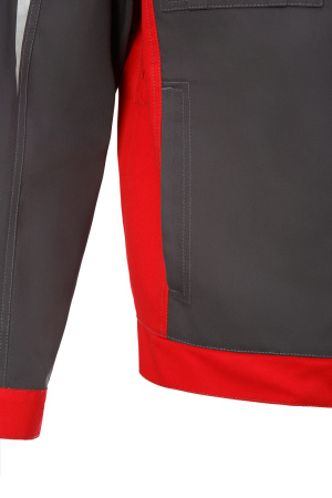 Костюм "STATUS" NEW (Статус), куртка, брюки, графит красный