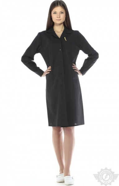 Халат женский темный