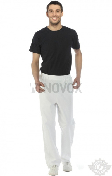 Брюки "Снежок" белые