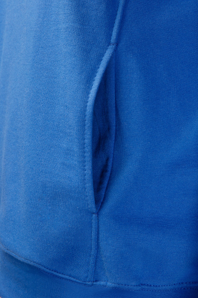 Худи футер с начесом 240 гр/м2 василек