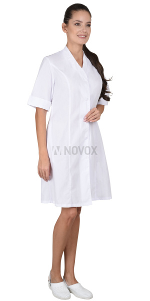 Халат "ПАЛЕРМО" женский белый