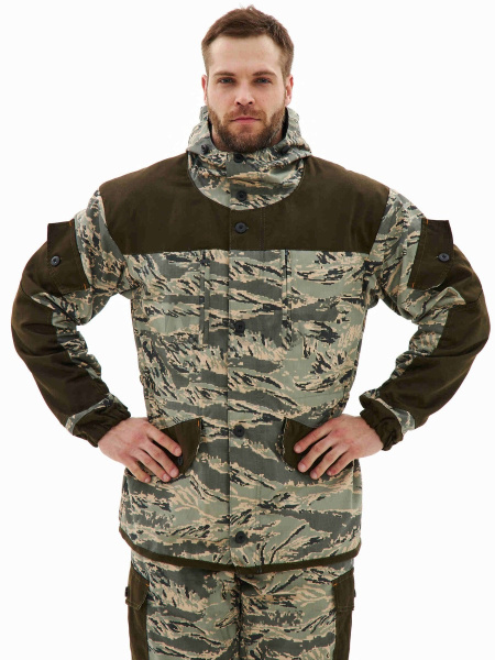 Костюм демисезонный "ГОРКА" куртка/брюки, цвет: кмф "Легион серый", ткань:Твил рип-стоп/Грета