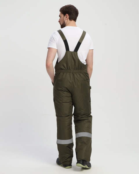 Костюм зимний "Вектрон-2" СОП (тк.Таслан,135) п/к, хаки/черный