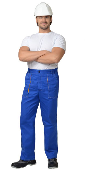 Костюм "Универсал" куртка, брюки 100% Х/Б 250 г/м2, васильковый