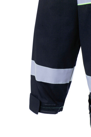 Костюм "Премиум" летний черный/лайм