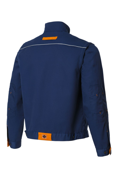 Костюм НЭКСТ (NEXT), куртка с отстегивающимися рукавами, брюки, темно-синий/горчичный