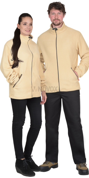 Куртка флисовая молочная (ЧЗ)