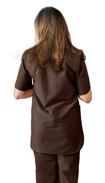 Костюм женский "Октава" шоколад / бежевый