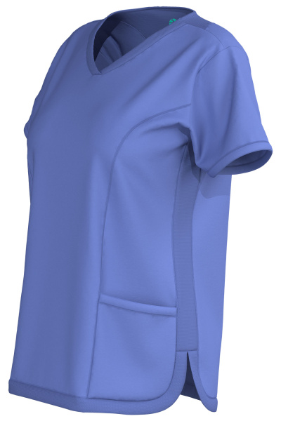 Блуза Эргофайв Актив (ERGOFIVE Active) EAJW10 женская голубая