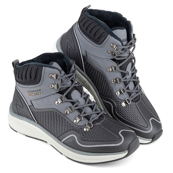 Ботинки ЭСО треккинговые ELKLAND, ПУ/Резина, кожа, мод.165