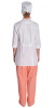 Костюм "Соната" женский, белый + персик