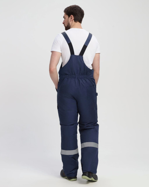 Костюм зимний "Вектрон-2" СОП (тк.Таслан,135) п/к, т.синий/черный