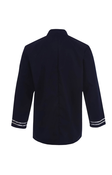 Куртка поварская (китель) "Люкс-Лайт" темно-синяя