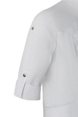 Китель поварской РИСТРЕТТО ШЕФ Лайт женский белый