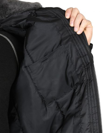 Костюм зимний "Полюс" куртка, брюки, черный