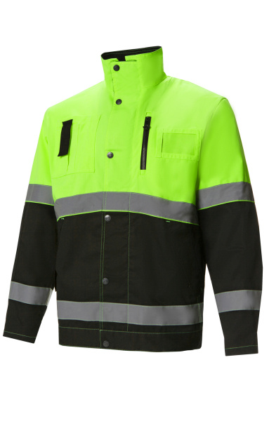 Костюм "Премиум" летний черный/лайм