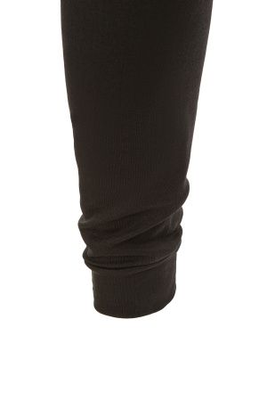 Брюки спортивные (полушерстяные) черные