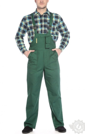 Полукомбинезон "Эксперт-2" зеленый