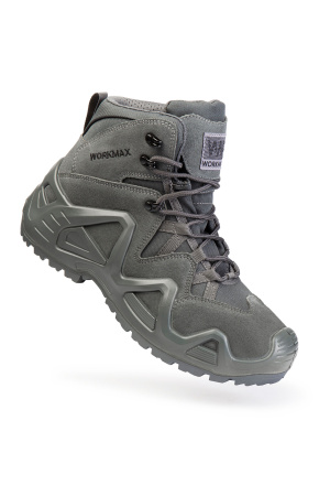 Ботинки ВОРКМАКС (WORKMAX) серые (AZ-23007)